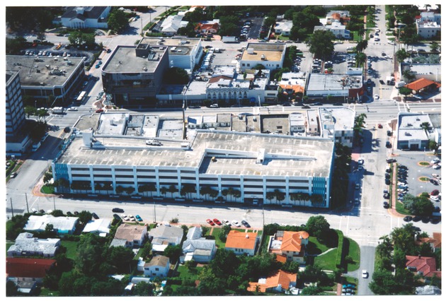 Large parking garage - 