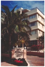 Entrance to Flamingo Hotel