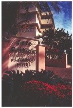 Entrance to Flamingo Hotel