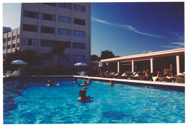 Guests in Flamingo Hotel pool - 