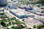 Aerial view of buildings on Miami Beach