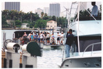 [2000] Boat scene during film shoot on Star Island