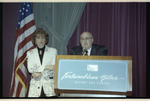 Man speaking from podium