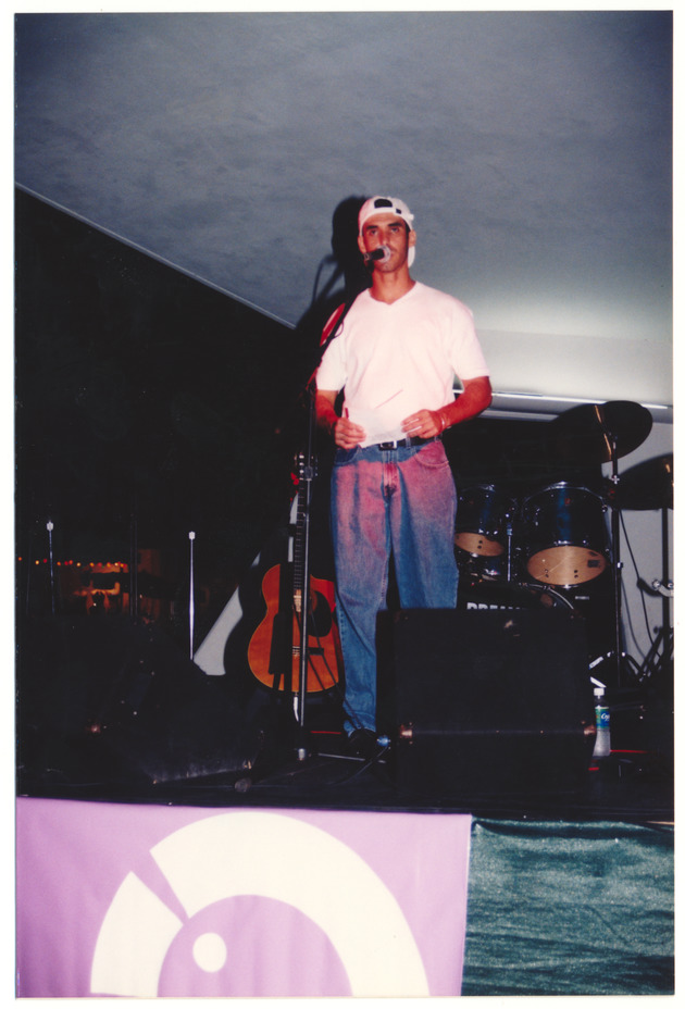 Lincoln Road concert at night