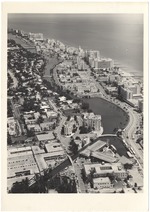 Aerial views of Miami Beach, 1960s