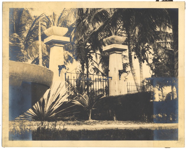 Carl G. Fisher estate front entrance