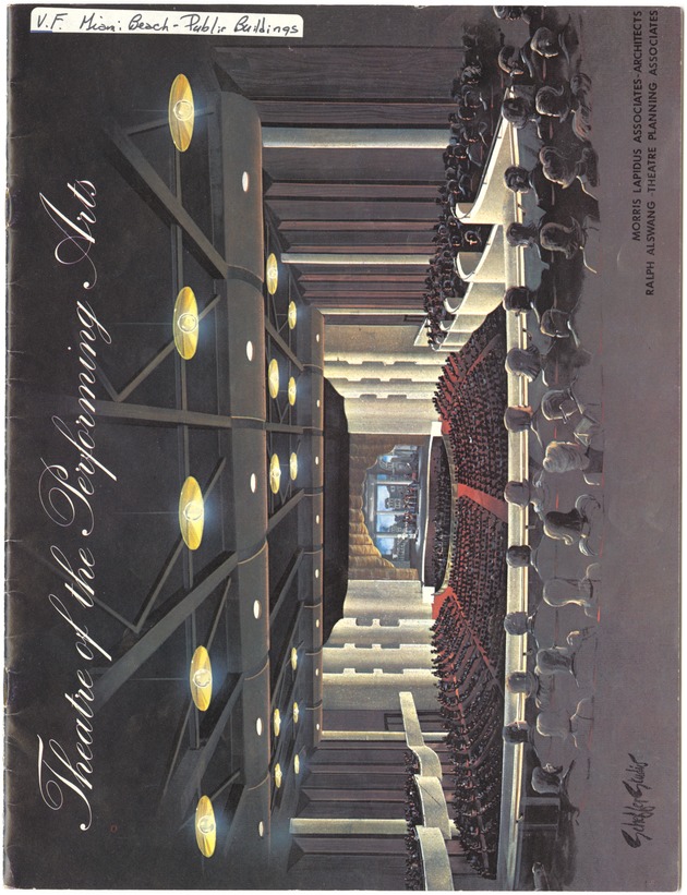 Theater of the Performing Arts - Booklet, cover: Theater of the Performing Arts 