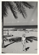 Mickey Hallet - promotional modeling beach scene