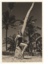 Alta Whipple - promotional modeling beach scene