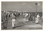 Fishers at Friendship Corner with beaches and hotels in the background