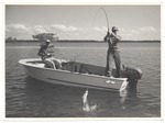 Drift fishing from a boat