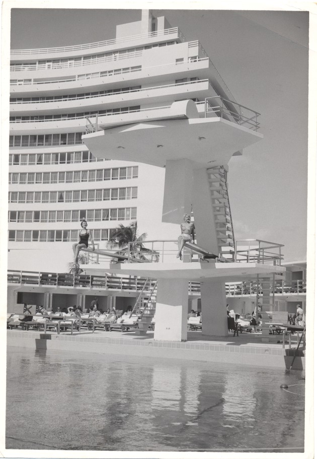 Flamingo Hotel pool scene