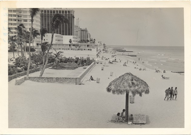 North of the Fontainebleau, showing the Doral Hotel from the south - 