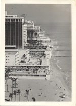 North of the Fontainebleau, showing the Doral Hotel from the south