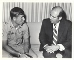 Miami Beach Mayor Jay Dermer with Vietnam War Veterans, 1969-1971