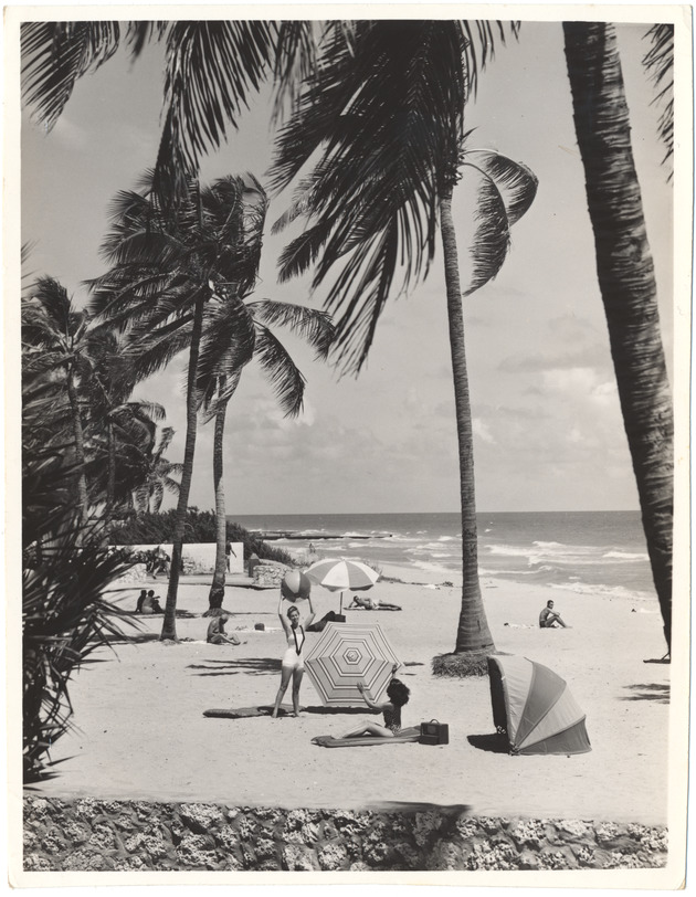 Beach scene, September 1957 - 