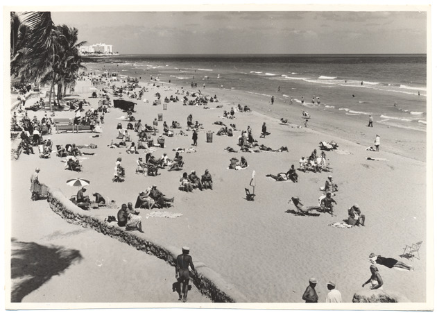 Lummus Park and the beach, February 1961 - 