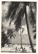 Beach scene, September 1957