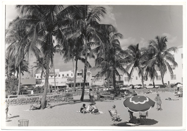 Beach scene, February 1960 - 