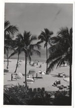Beach scene, February 1960