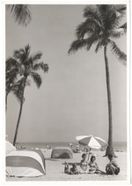 Beach scene, February 1960