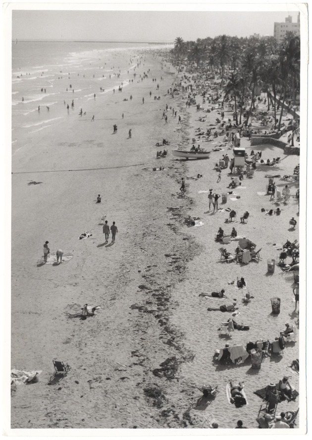 Beach scene, March 1960 - 