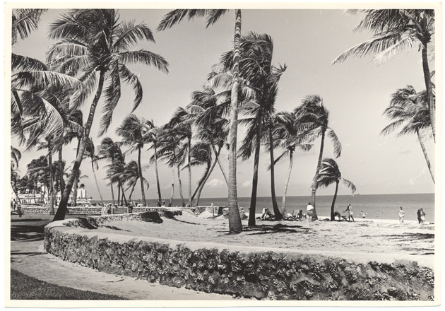 Lummus Park and the beach, September 1960 - 