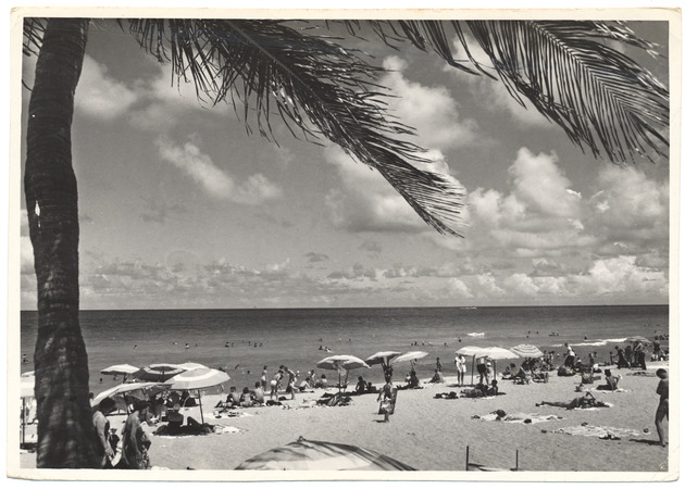 Beach scene, July 1965 - 