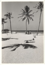 Beach scene, July 1956