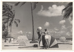 Beach scene, September 1957