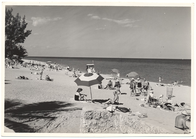 Beach scene, June 1956 - 