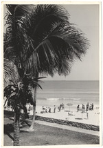 Lummus Park beach scene, February 1956