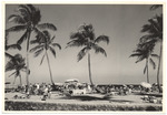 Beach scene, February 1956