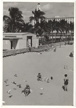 Beach scene, October 1953