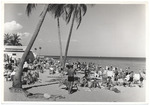Beach scene looking north from Fourteenth Street, February 1959
