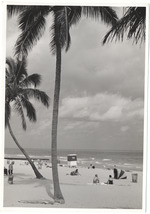 Beach scene, February 1960