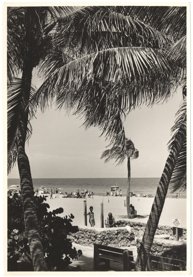 Beach scene, August 1960 - 