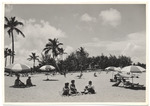 Forty-ninth Street beach scene, May 1957