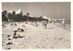 Beach scene, March 1956