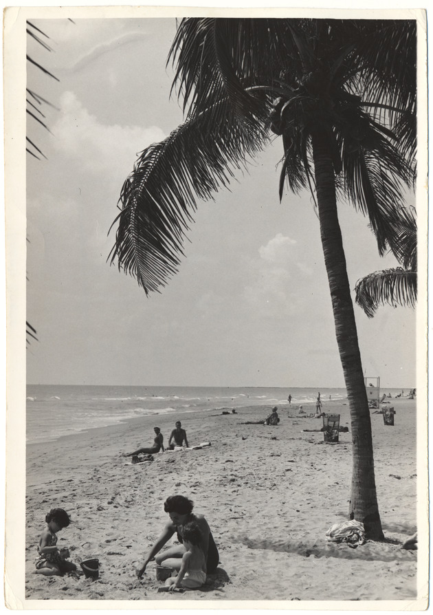 Beach scene, May 1955 - 