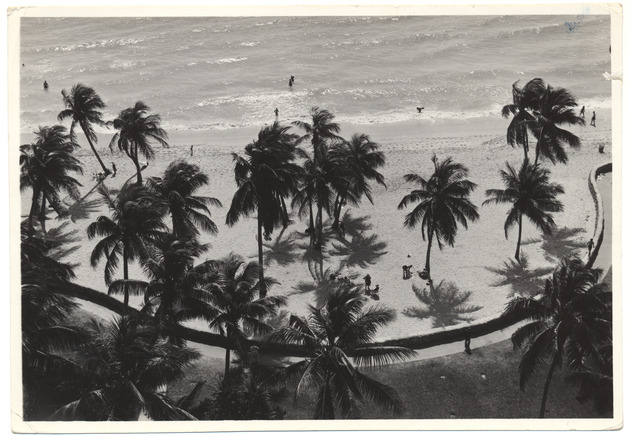 Beach scene, May 1955 - 