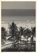 Beach scene, May 1955