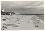 Beach scene, July 1957