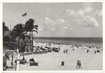 Beach scene, July 1955