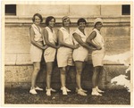 Women's volleyball teams playing at Flamingo Park, 1930-1932