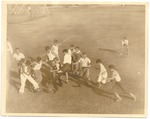 Speed ball and basketball games at Flamingo Park, 1930 and 1933