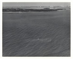 Aerial view of Biscayne Bay with Miami Beach in the background