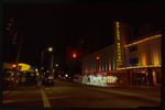 [1980/1995] Night scene of the Driftwood Hotel on Collins Avenue