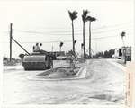 South Pointe Park under construction, March 1985 -   Steam Roller