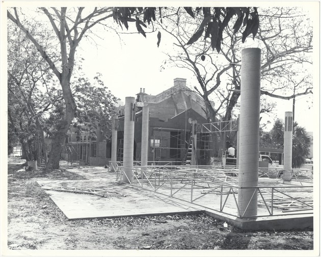 21st Street Community or Recreation Center during construction and remodeling in March of 1985 - 